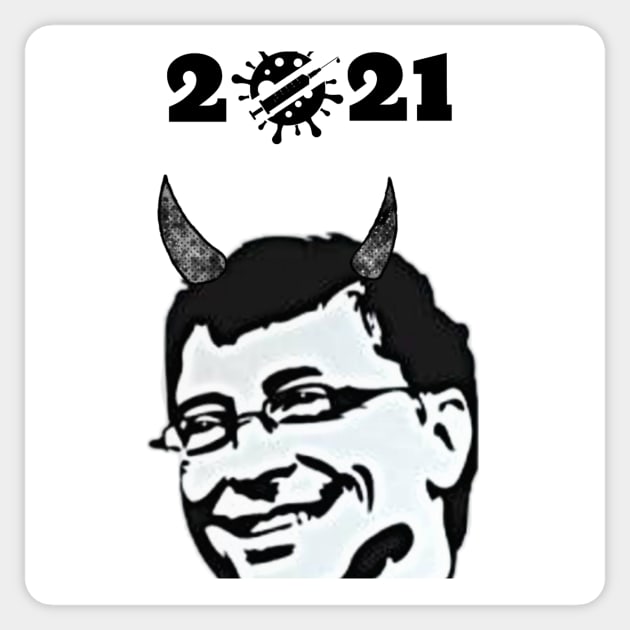 Man of the year 2021 Sticker by Awake-Aware